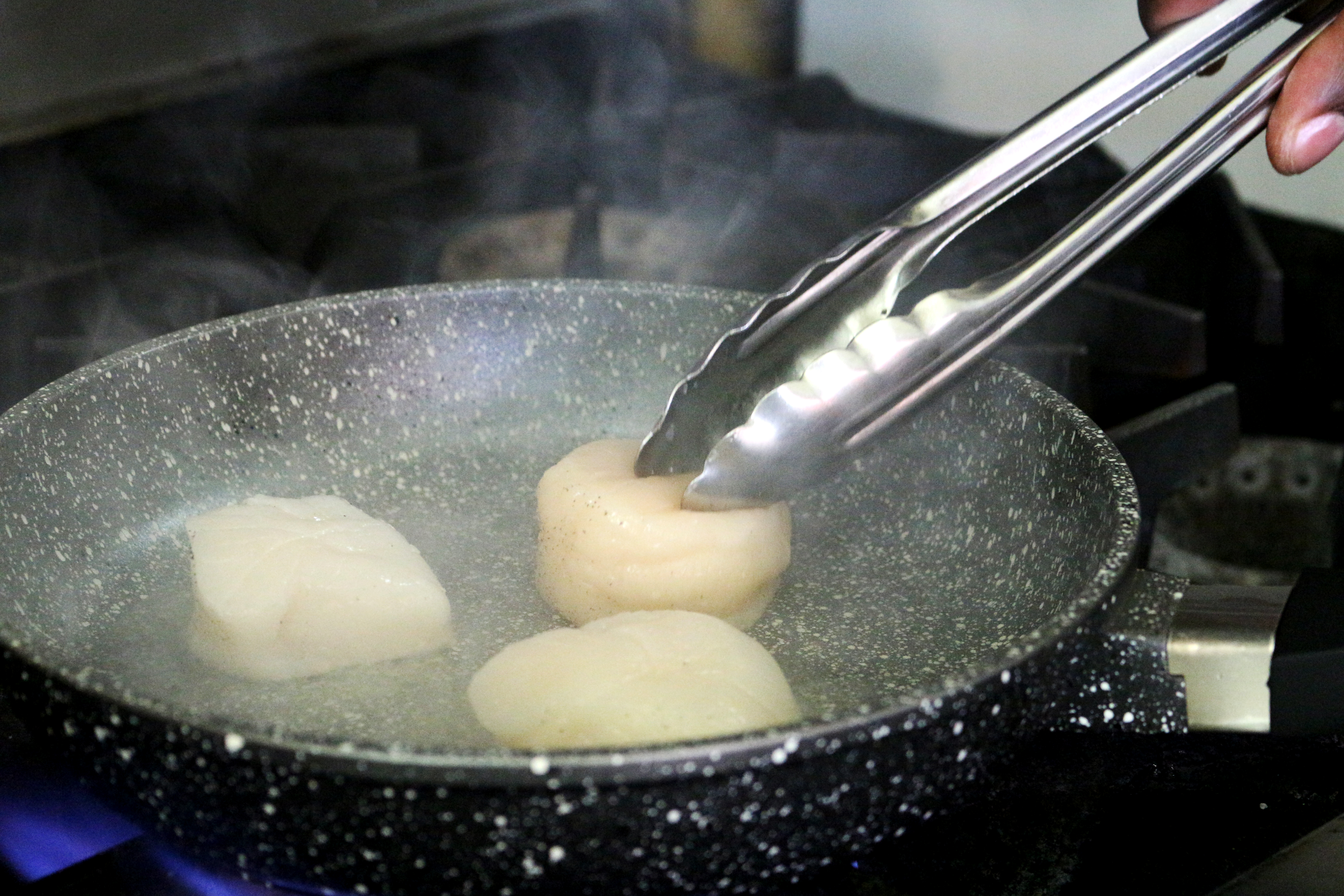 Sizzling Scallops